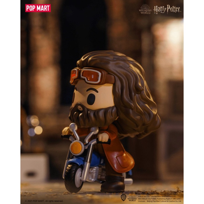 Pop Mart Harry Potter Magic Props Hagrid and Motobike