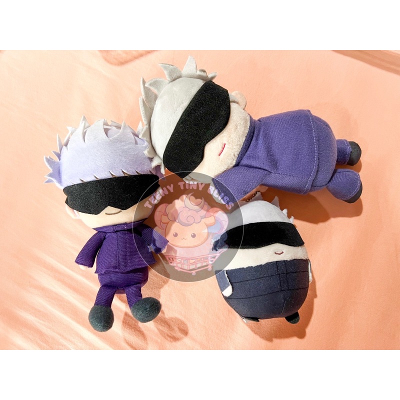 [READY STOCK SET] Jujutsu Kaisen Gojo Satoru Nuigurumi Chibigurumi Fuwakororin Set