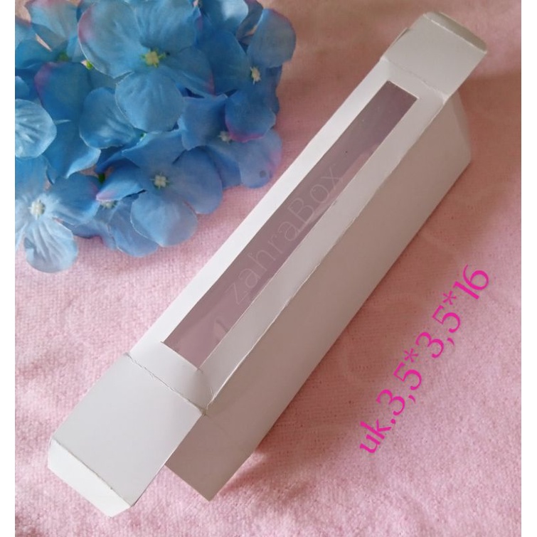 

box tube 3,5x3,5x16/ISI 10pcs - dus botol parfum custom ukuran(100ml)