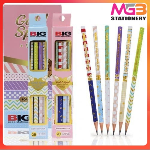 

Pensil 2B BIG 9201 Gold Spot - MGB
