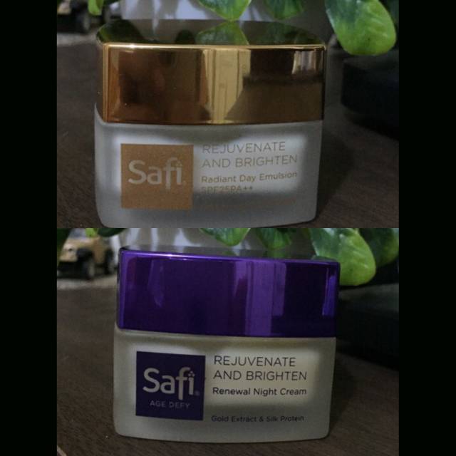 [ PRELOVED ] SAFI REJUVENATE & BRIGHTEN (CREAM SIANG & MALAM)