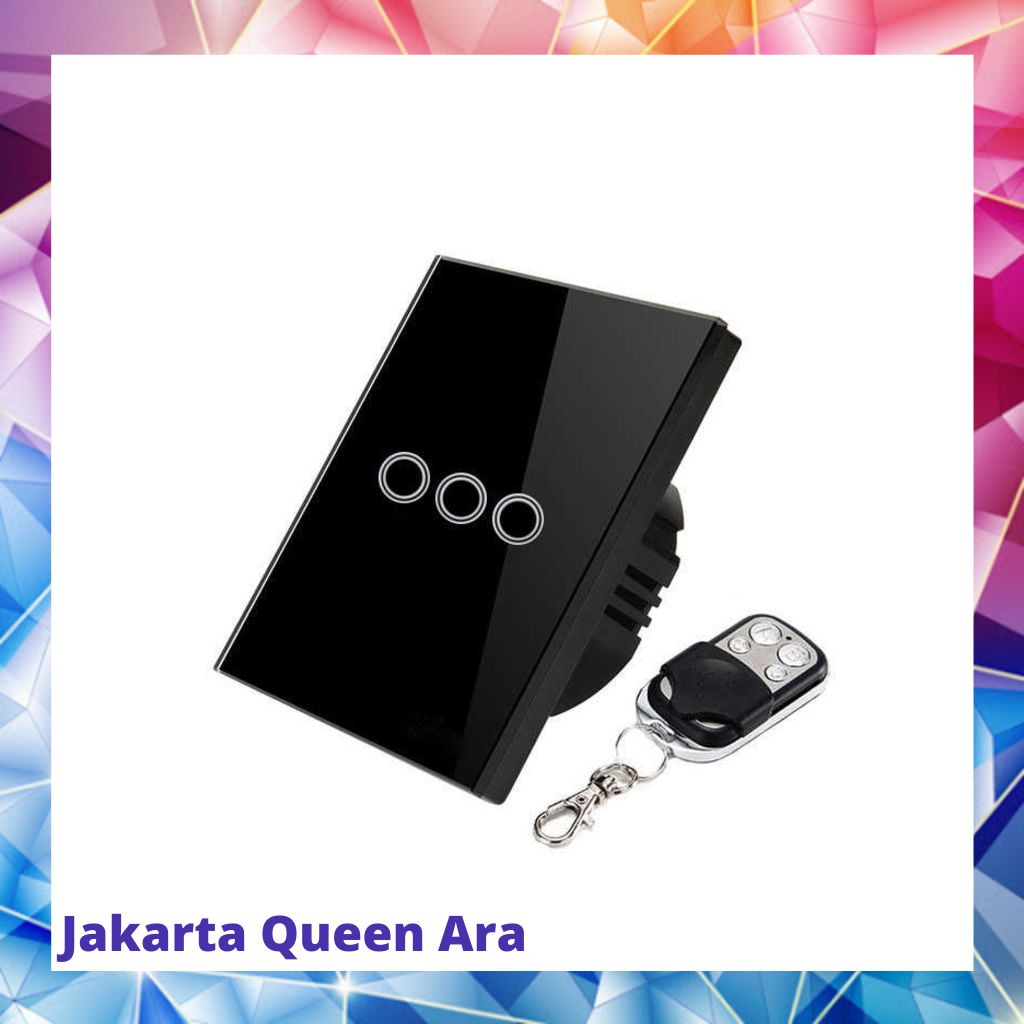 TaffLED Saklar Lampu Luxury Touch LED with Remote Switch - XJG-DH00