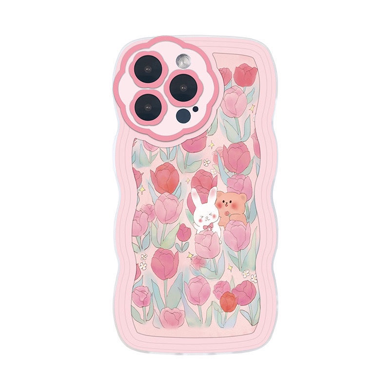 Case Motif Beruang / Kelinci / Beruang Lucu Gaya Jepang / Korea Untuk IPhone 13promax / 12 / 11 / XS / XR / 8p Jhfg