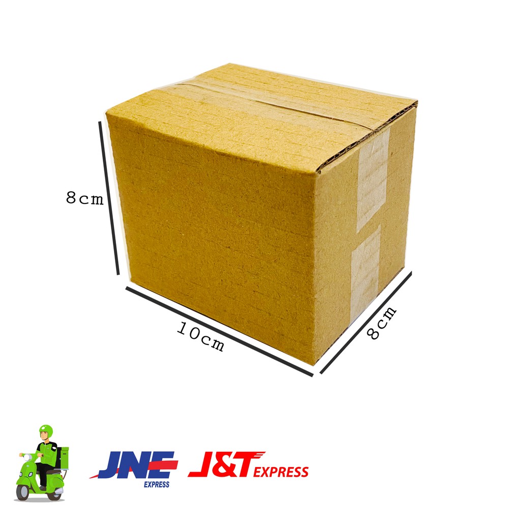 

Kardus Polos Baru uk. 10x8x8 cm