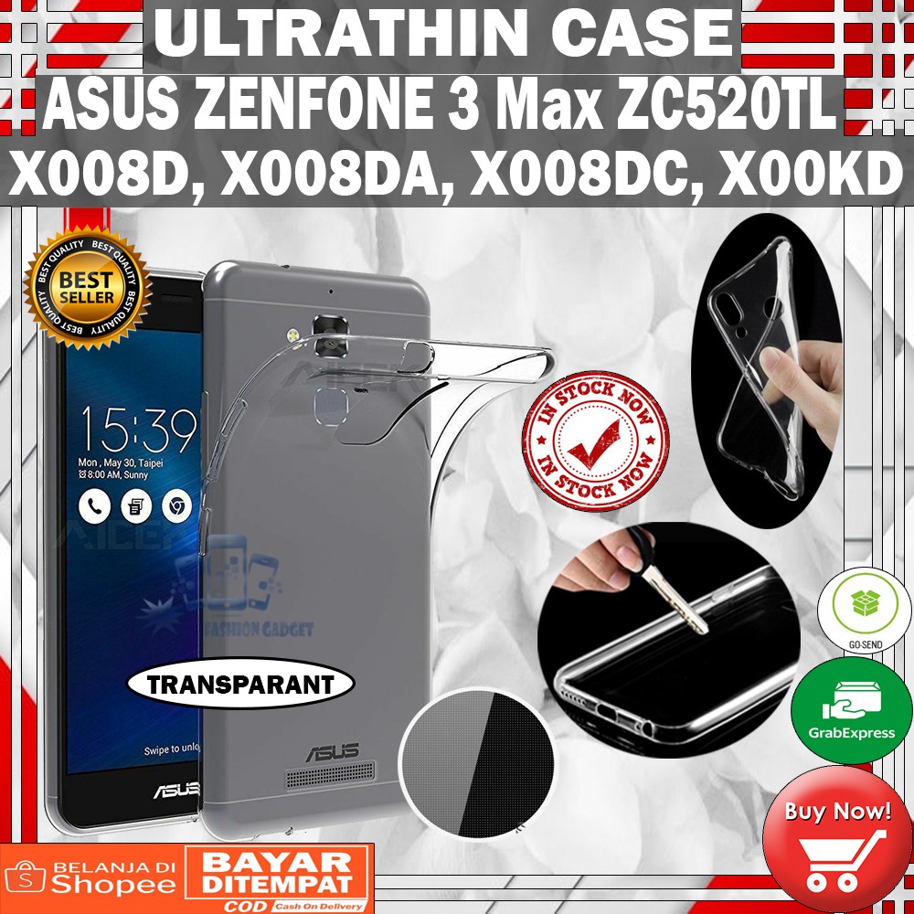 WARNA ACAK Ultrathin Case Casing Asus Zenfone 4 MAX ZC554KL / ZENFONE 2 ZE550ML ZE551ML 5.5 INCH