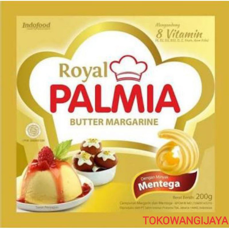 

Best Seller!!! ROYAL PALMIA BUTTER MARGARINE 200gr