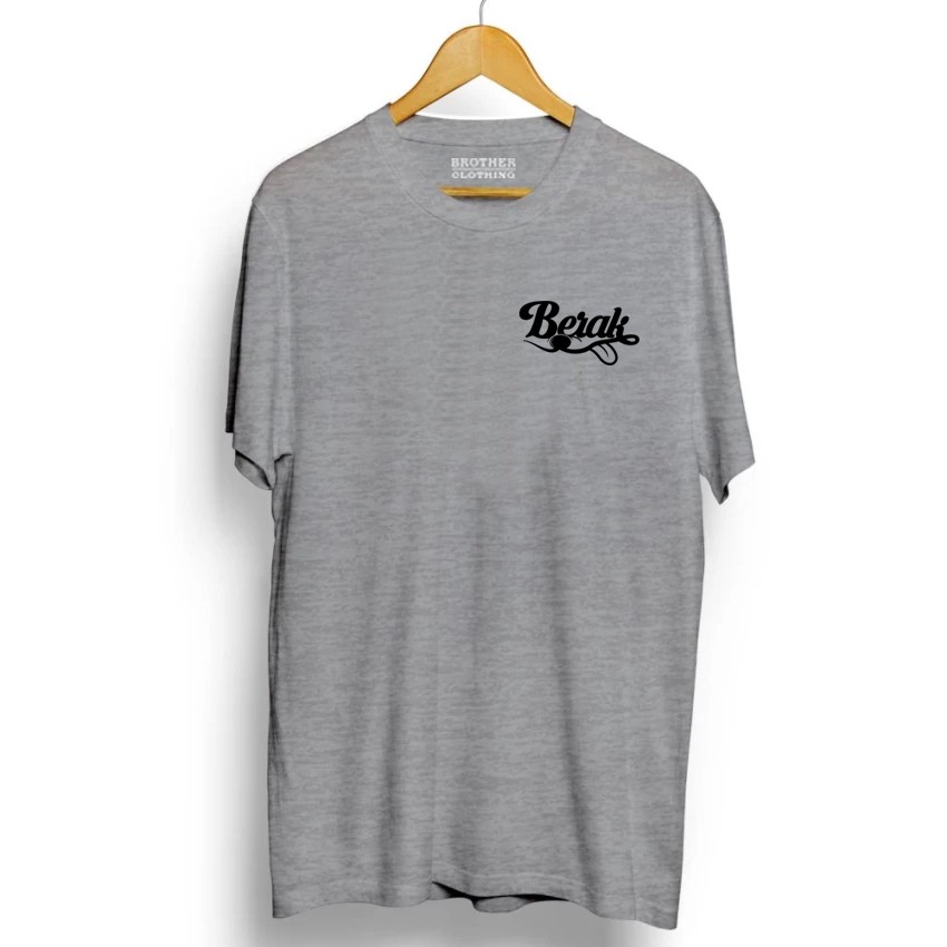 Kaos Pria / T-shirt Pria / Lengan Pendek / Kaos Distro Berk SGP Little Black Premium