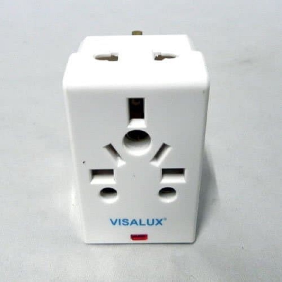 UNIVERSAL TRAVEL ADAPTOR 3 KAKI VISALUX / T SERBAGUNA 3 KAKI VISALUX