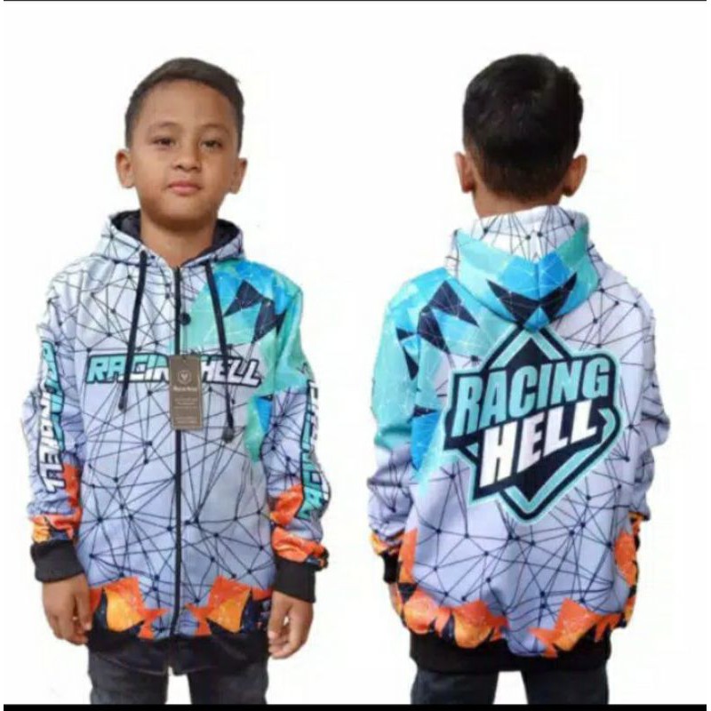 JAKET ANAK LAKI LAKI RACING HELL