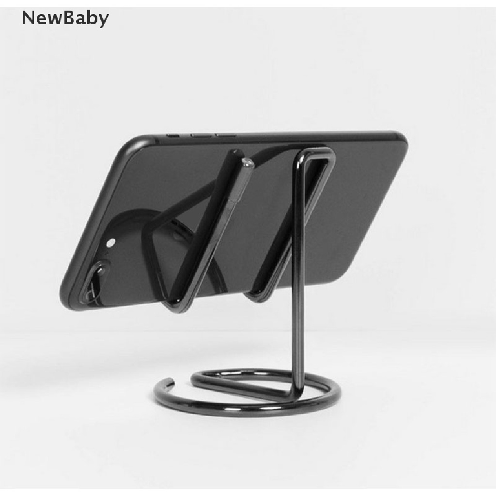 Stand Holder Handphone / Tablet Bahan Besi Tempa Gaya Nordic