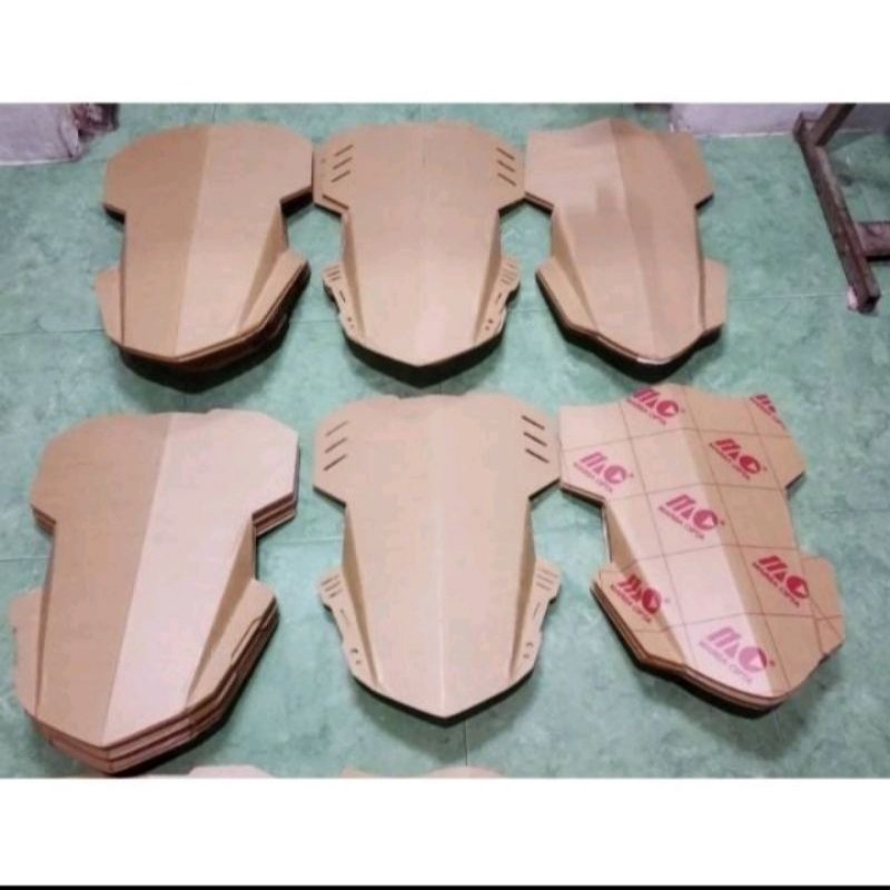 visor Windshield Touring custom Vixion cb150r beat megapro fz150