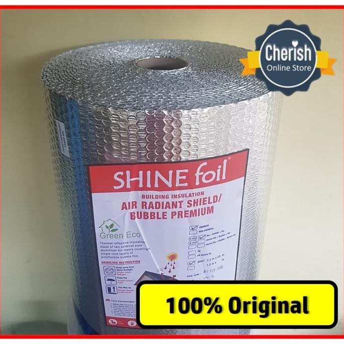

Shine Foil Air Radiant Insulation Premium Bubble 4mm