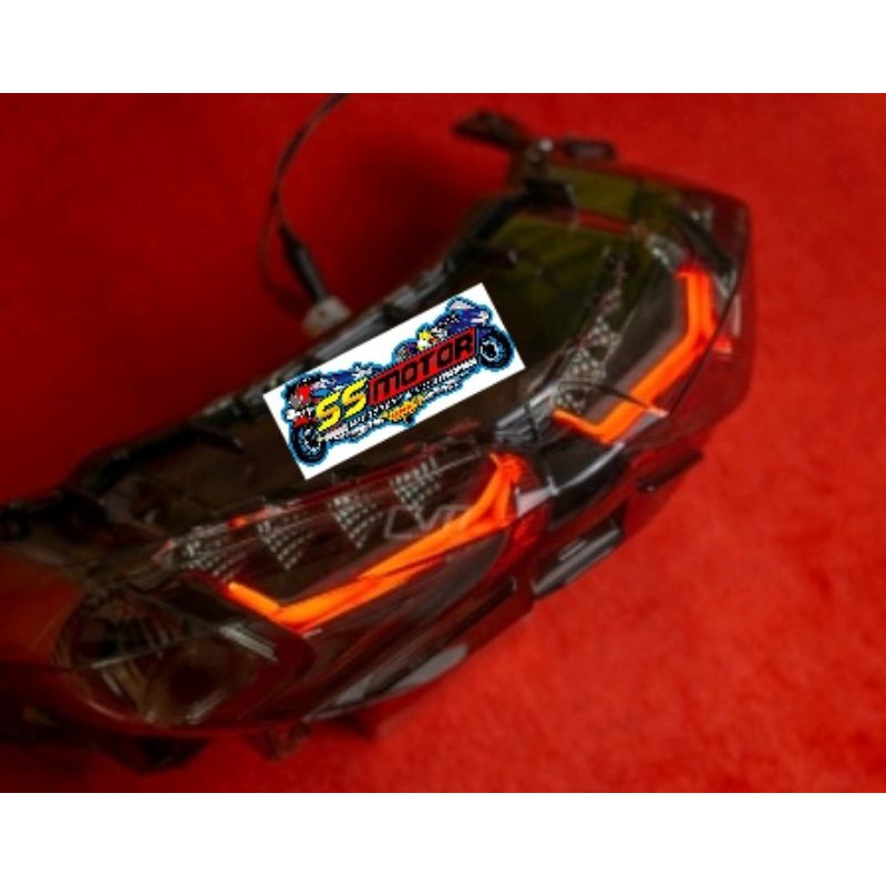 STOPLAMP YAMAHA ALL NEW NMAX TAMPILAN ALA XMAX bkn AES MODISH KAKRA CR7 JPA