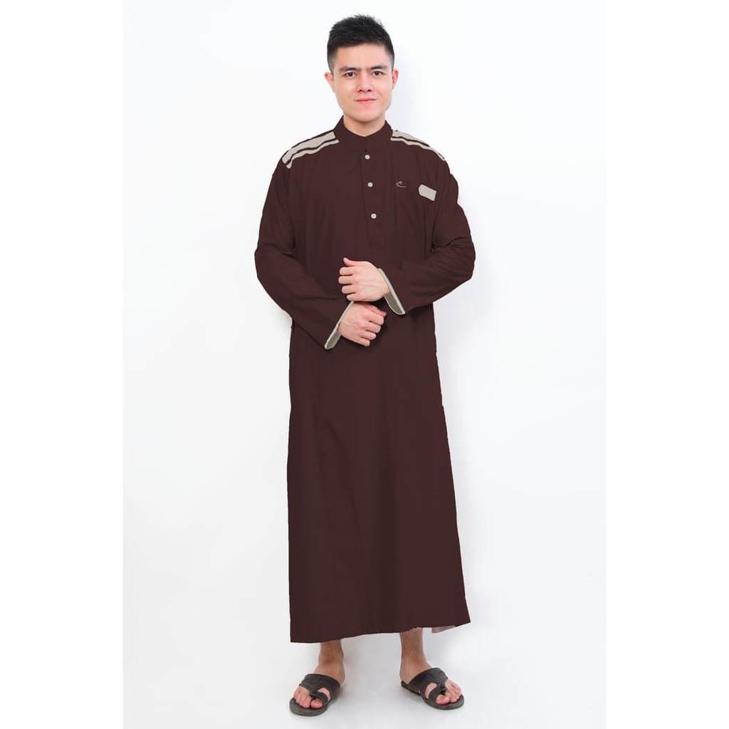 TERMURAH Gamis Casual Murah Putih Import Saudi Rawat Al Safa Al Rawah Busana Muslim Pria Remaja Dewa