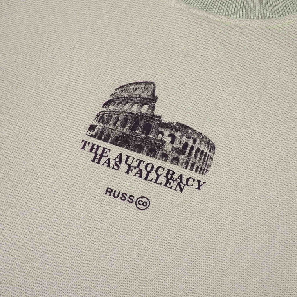 Russ Sweater Crewneck Autocracy Cream-2