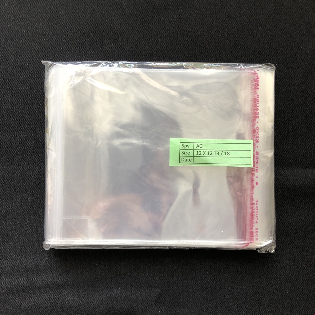 

Plastik OPP 12x12 (Plastik Packing)