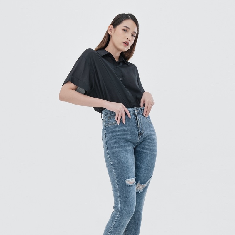 VIERLIN - Jeans 8327 - CELANA SKINNY JEANS WANITA HW