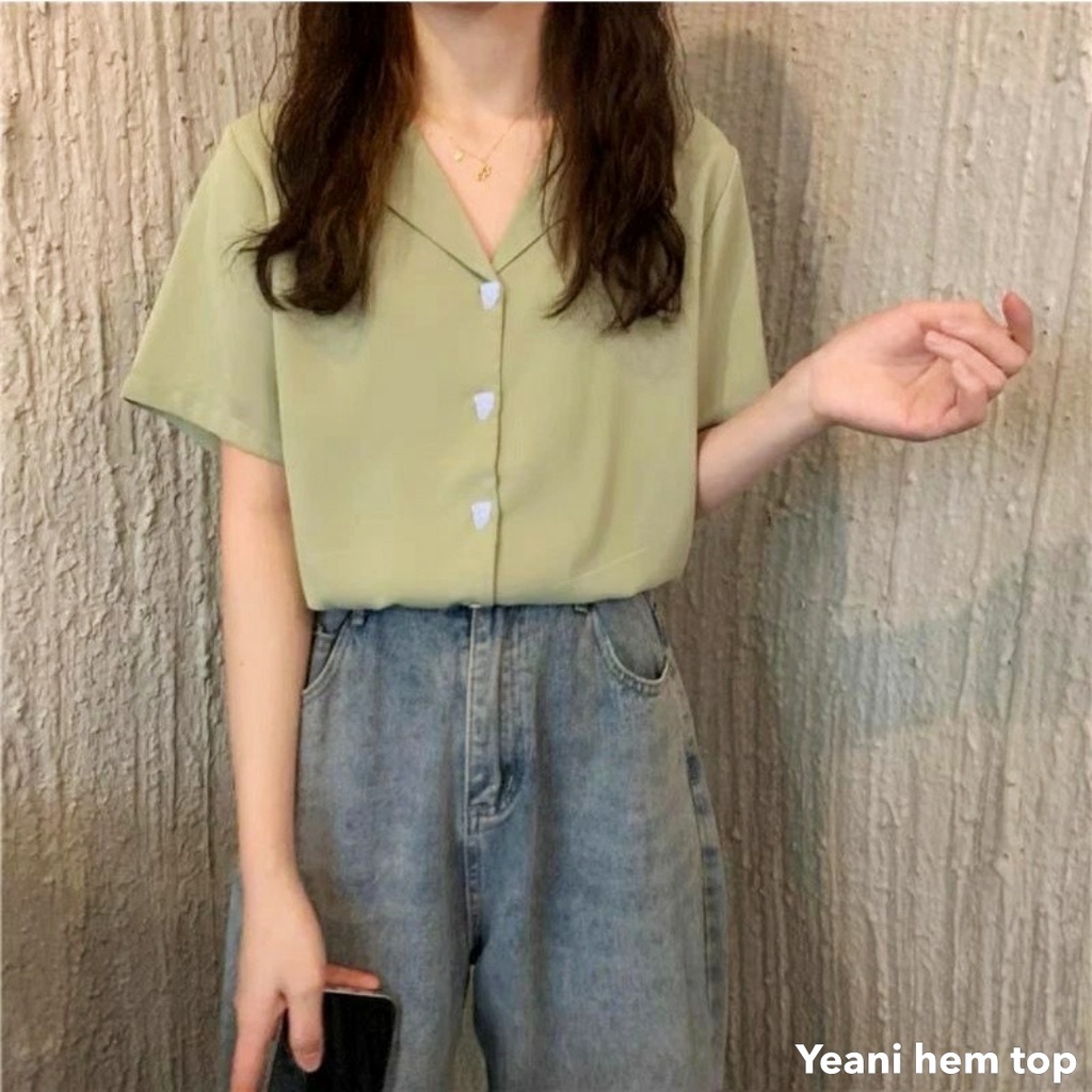 Yeani hem top - Thejanclothes