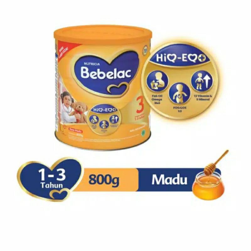 

Bebelac 3 800gr Kaleng Vanilla Madu