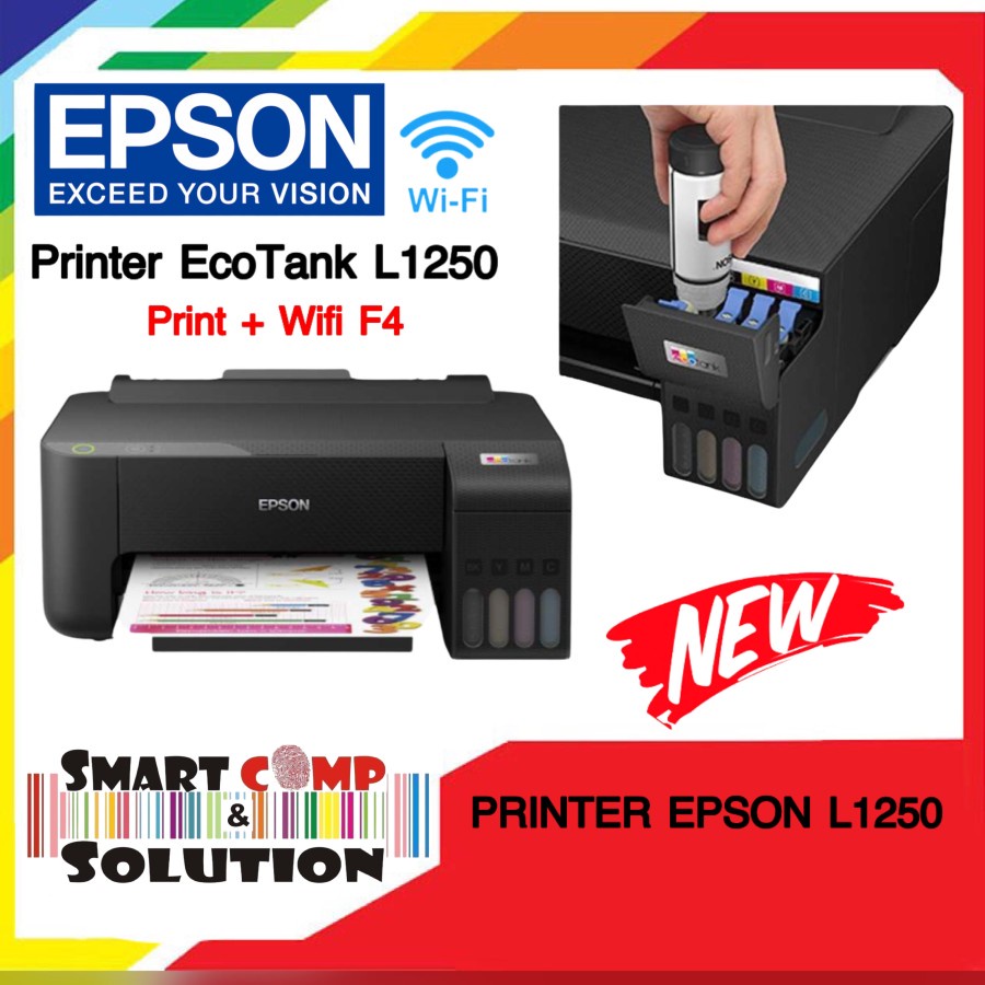 Printer Document Epson L1250 EcoTank Print Wi-Fi Ink Tank