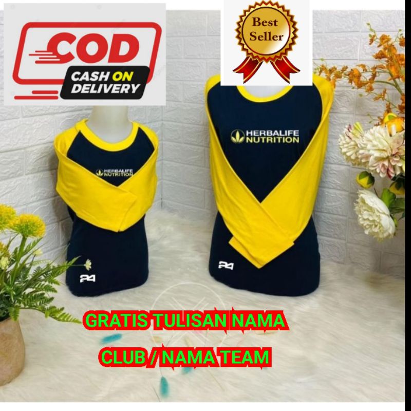 Kaos Wanita Reglan 2 warna / Baju GRATIS TULISAN NAMA CLUB / COACH