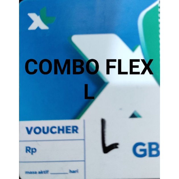 VOUCHER XL COMBO FLEX L UPTO 20GB UNLIMITED