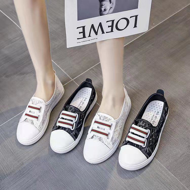 Free Box Sepatu Wanita NS A88 Sepatu Jakarta Flat Shoes Wanita Import