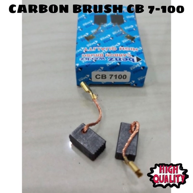 Carbon brush CB 7100 benz Kool brash cb7100 Carbon brush bostel arang sepul mesin Cool brush cb 7-10