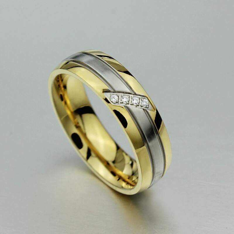 SALE / OBRAL Cincin Couple / Tunangan / Nikah / Pasangan / Titanium C016 Anti karat