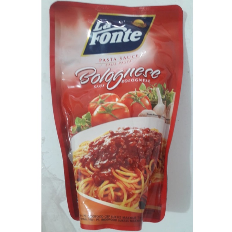 

LAFONTE Saus Bolognese Spaghetti 315gr