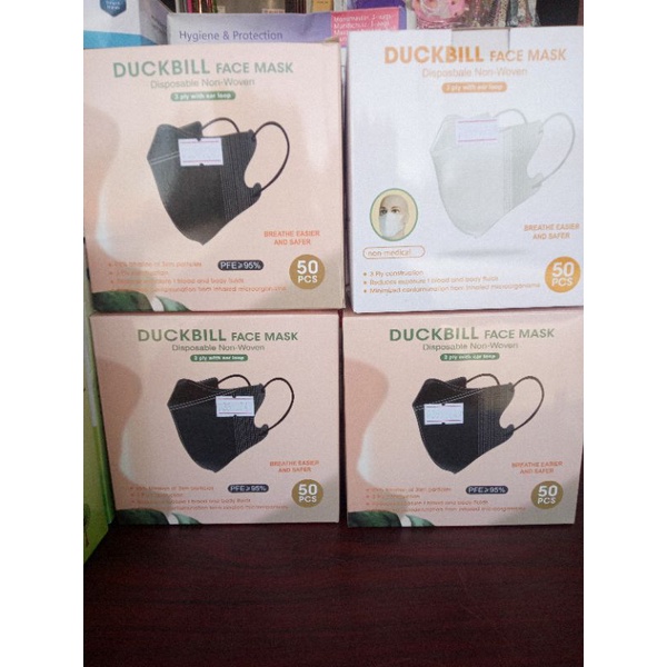 Masker duckbill ALKINDO face mask per box isi 50pcs