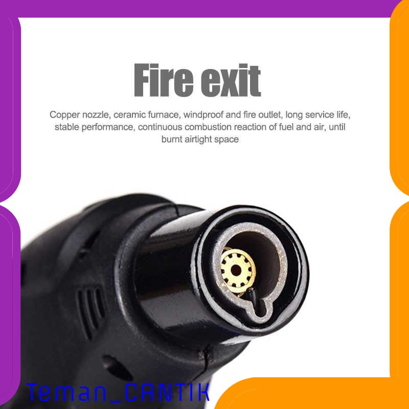 TG-HB096 Firetric Korek Api Gas Butane Torch Jet Windproof - HQ0935