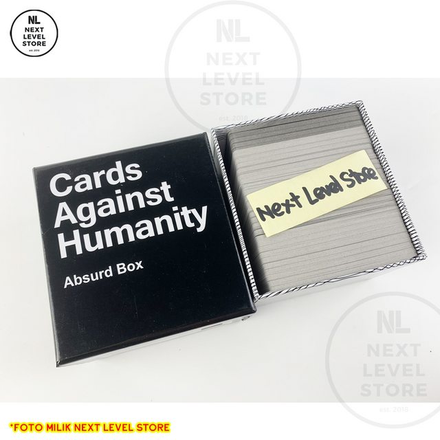 Cards Against Humanity : Absurb Box Board Games Card Game Kartu Human