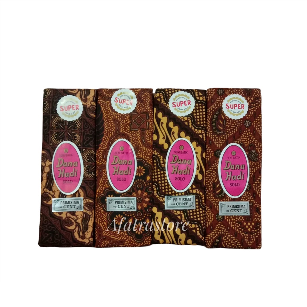 KAIN PANJANG BATIK DANA HADI SOLO PRIMISIMA CAP CENT/KAIN JARIK BATIK