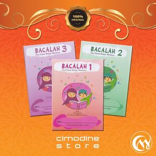 Buku Bacalah 123 | Cara Cepat Belajar Membaca Baca Untuk Anak Paud/TK/SD/RA | 16 Hal 14.5x20.5 Cm | Team Tadarus ” AMM ” Yogyakarta