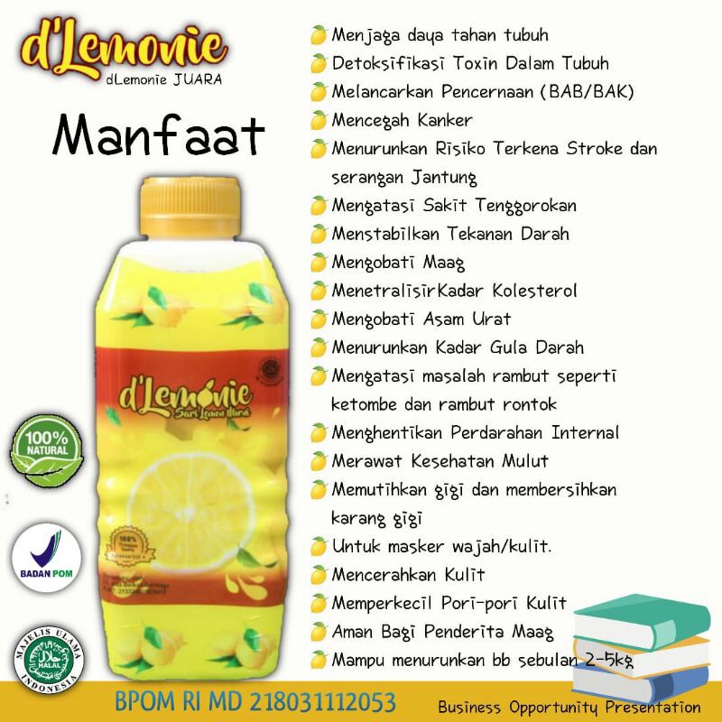 

SARI LEMON MURNI/Dlemonie/Detoxs/pure lemon/original