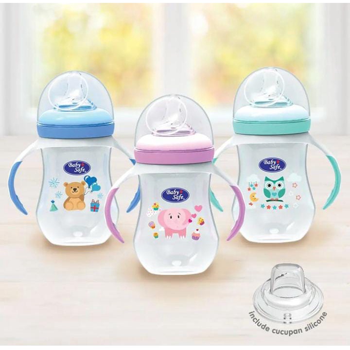 Baby Safe Bottle 3 Stage 250 ml (WN30) / botol susu bayi/ botol minum anak