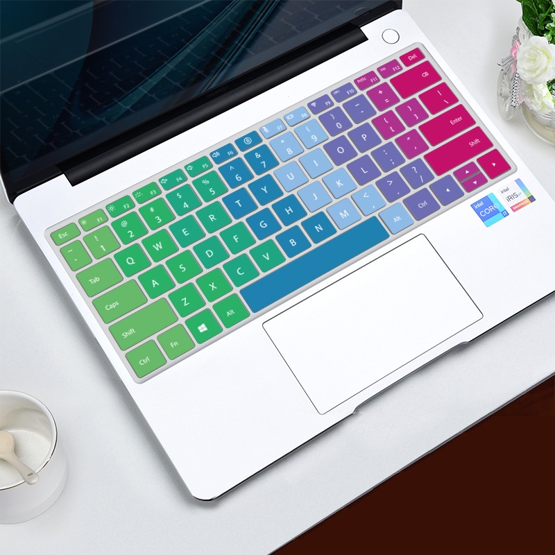 Film Pelindung Keyboard Bahan Silikon Tahan Air Untuk Huawei Matebook 14s / 13s Huawei 13s / 14s