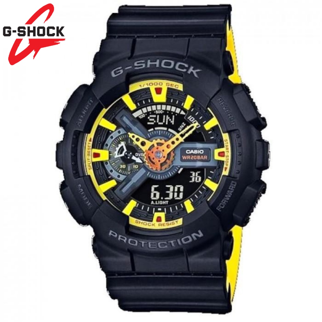 JAM TANGAN PRIA SPORT DUALTIME ANALOG DIGITAL WATER RESISTANT AUTOLIGHT