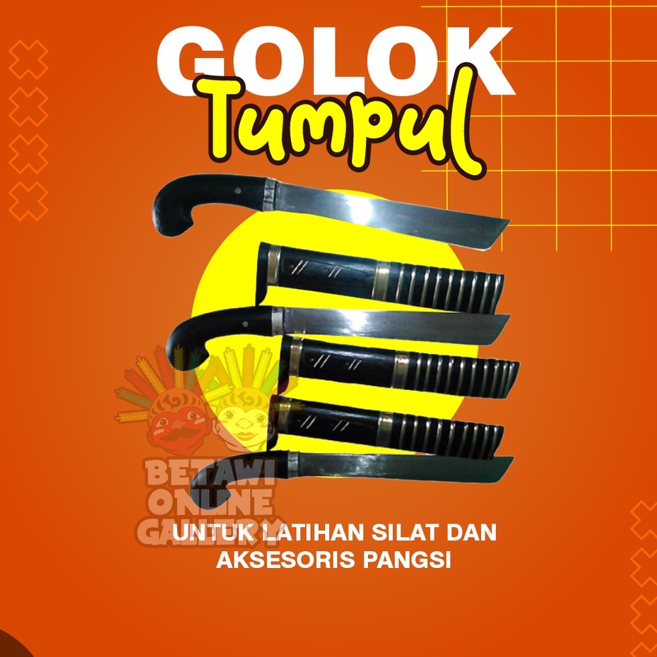Golok Betawi Tumpul