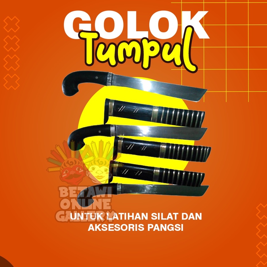 Golok Betawi Tumpul