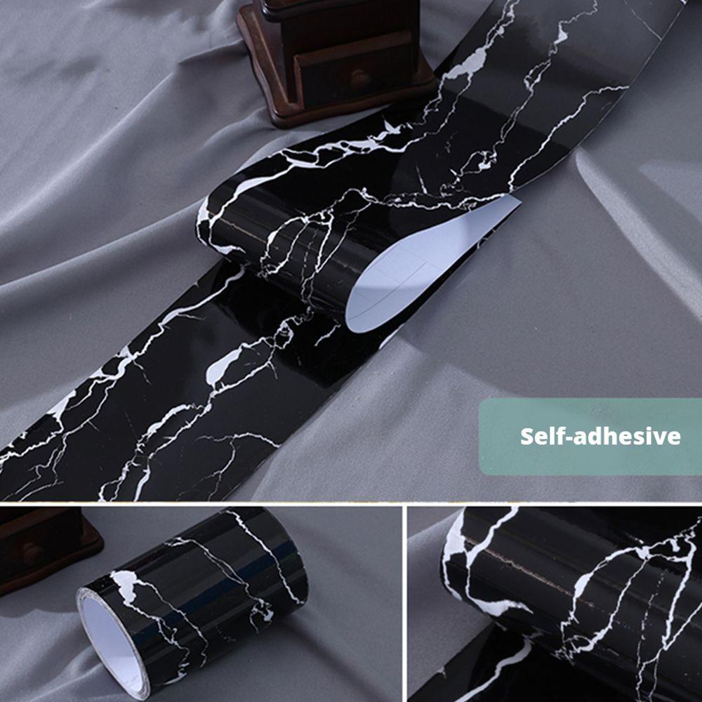 Wonder Waist Line Wallpaper Ruang Tamu Self-adhesive Tahan Air Vinyl Decals Dinding Border Stiker