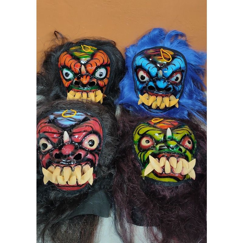 topeng Buto gedruk mainan anak