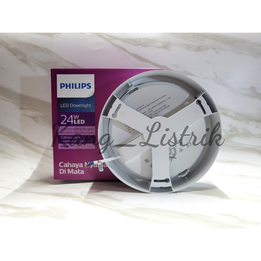 Lampu Philips Downlight Led Meson 24w Bulat OB