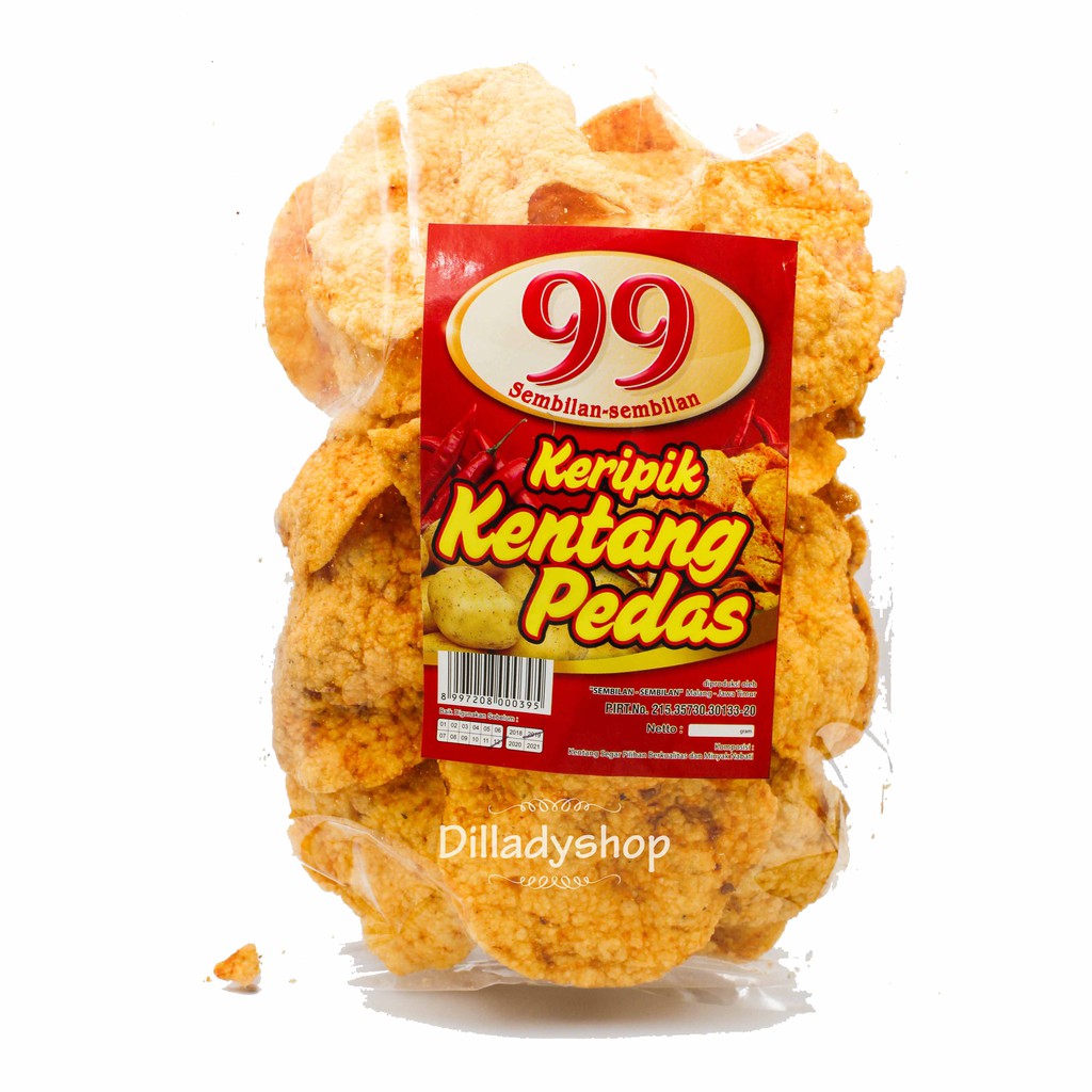 Keripik Kentang Pedas Kripik Kentang Pedas Shopee Indonesia