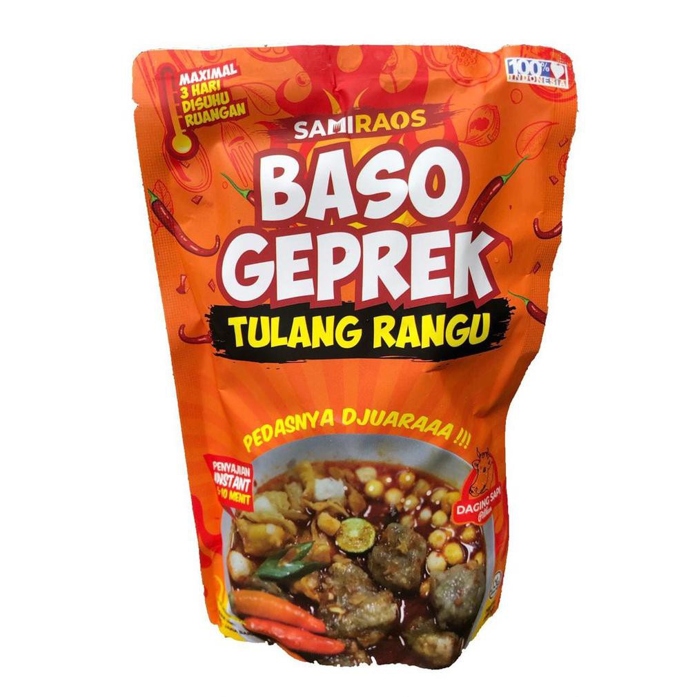 

Ready Stok Baso Aci Tulang Rangu Geprek (Samiraos)