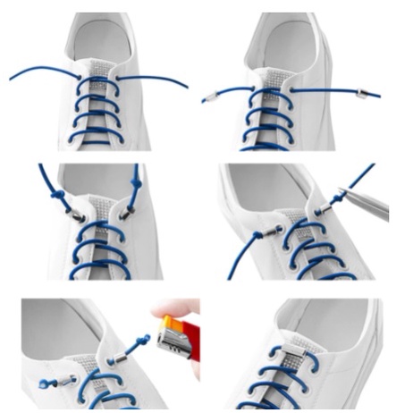 buckle shoelaces sabuk pengait bulat tali sepatu