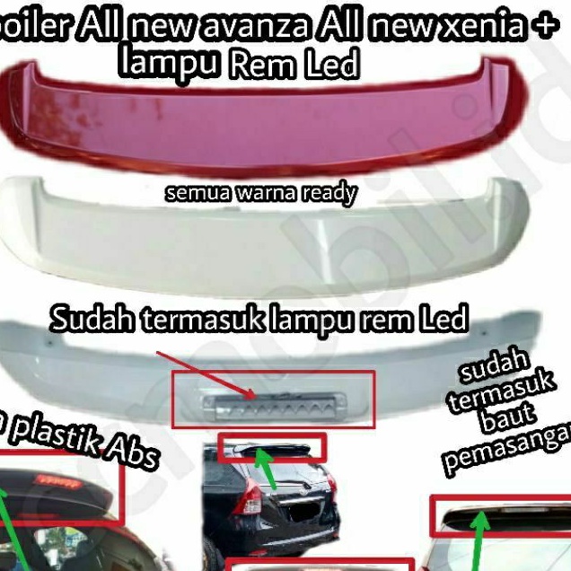 spoiler avanza 2012-2019