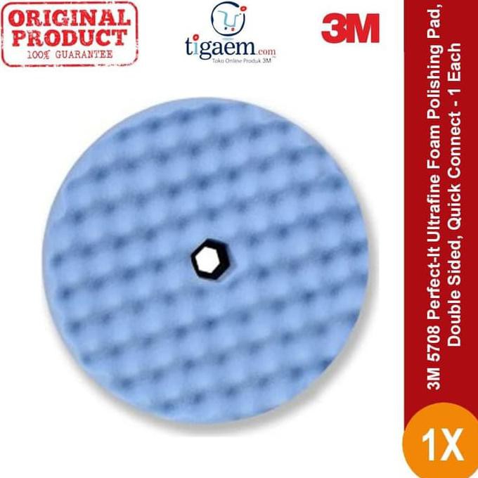 

Terbaru 3M 5708 Perfect-It Ultrafine Foam Polishing Pad, Double Sided Ayo Order