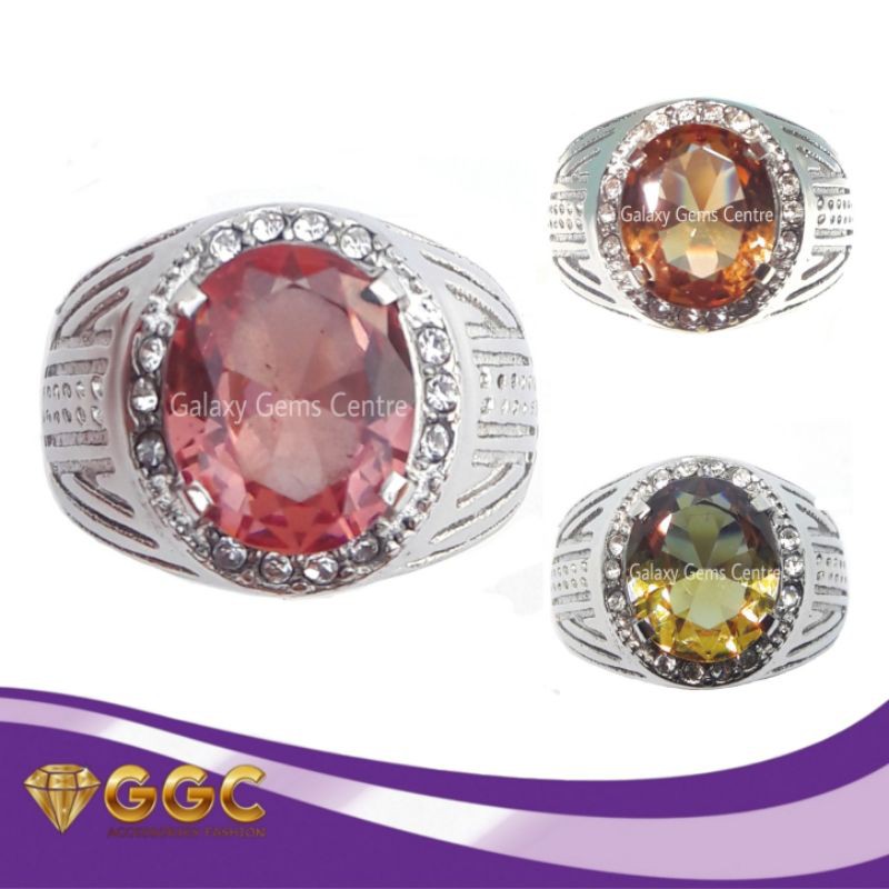 Cincin Batu Zultanite Diaspore Berubah Warna